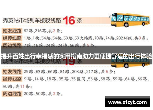 提升百姓出行幸福感的实用指南助力更便捷舒适的出行体验